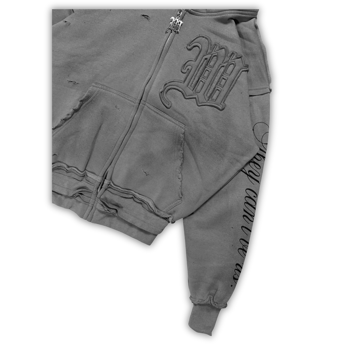 "RAW CEMENT" HIDDEN SINS HOODIE