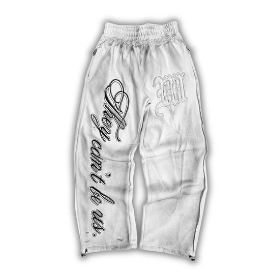 "DIRTY SNOW" CRYSTALIZED SWEATS