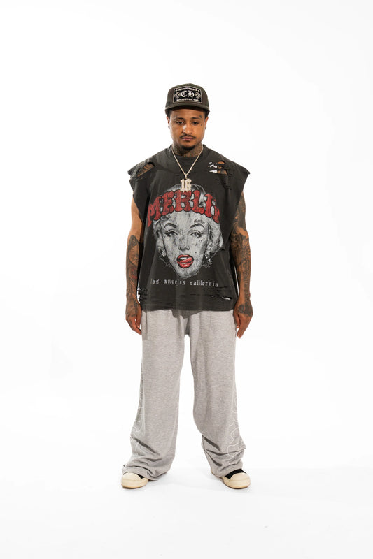 Bulldog Champ Tee Black Washed