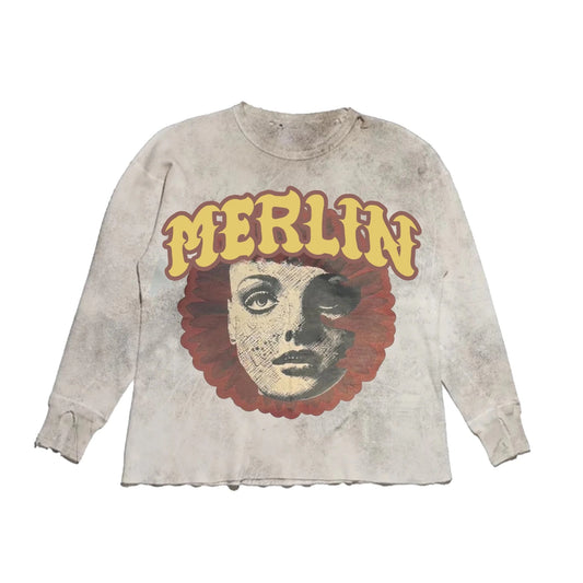 Concrete Flower Longsleeve - Loam